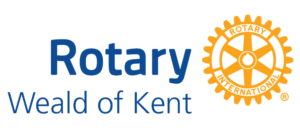 Weald of Kent Rotary logo