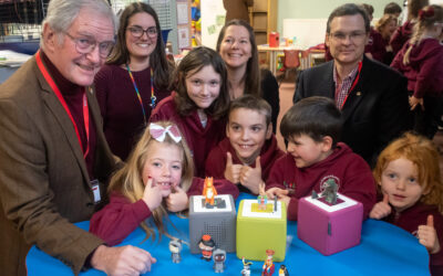 Presentation of story-boxes to Aspire Federation schools
