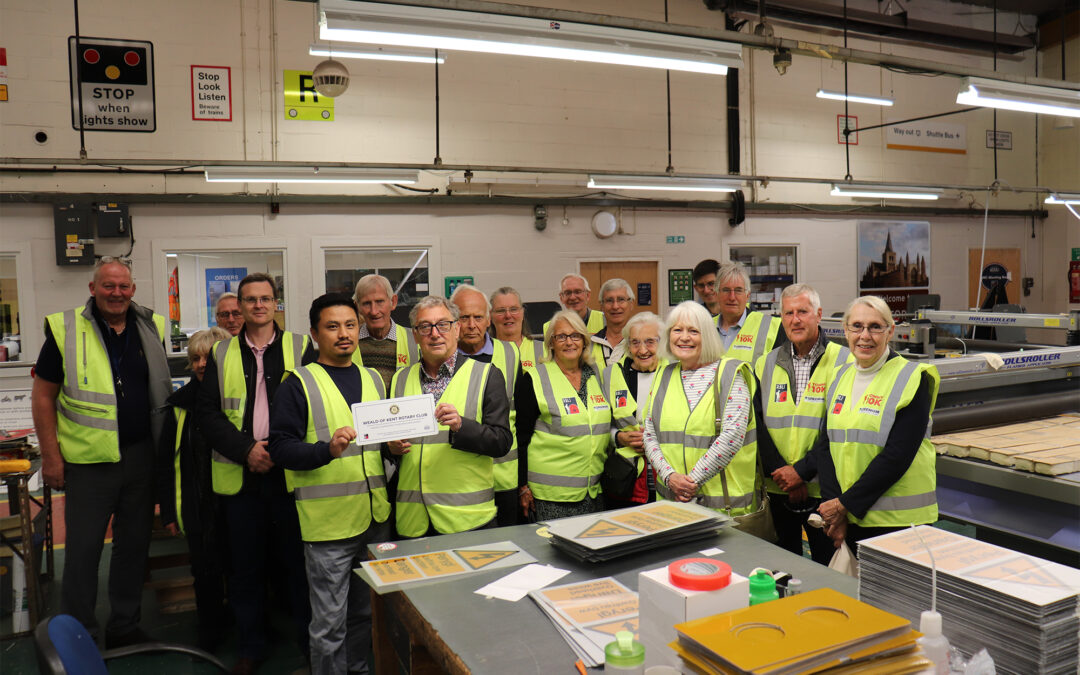 Visit to Royal British Legion Industries