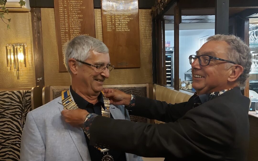 New Rotary Year – New President