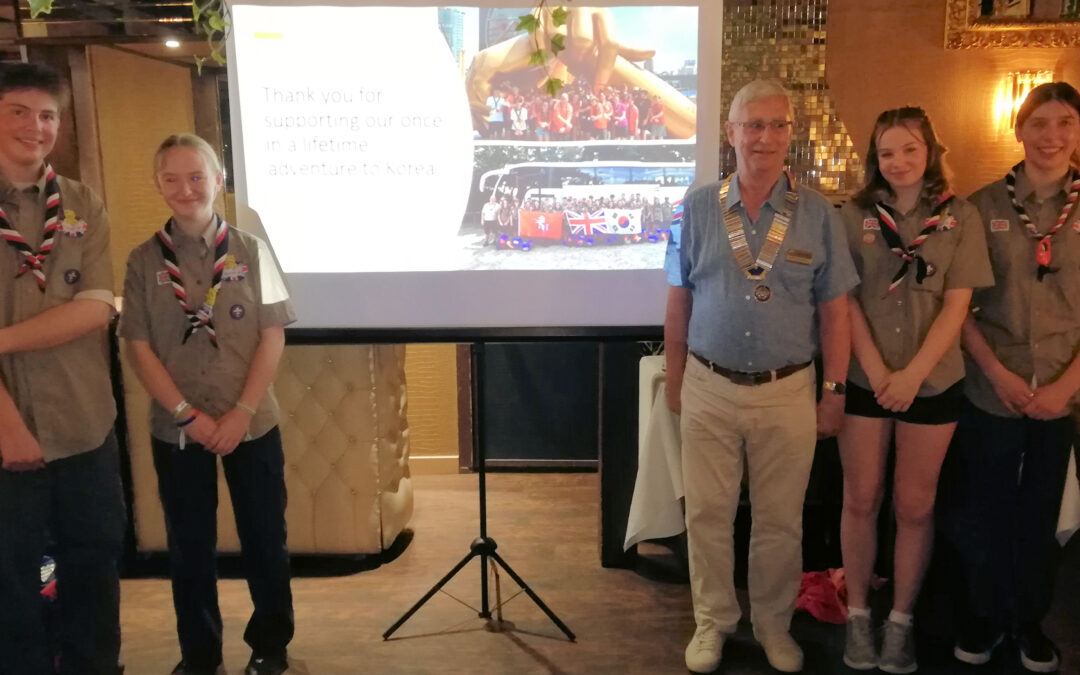 Fund recipients tell of Jamboree trip