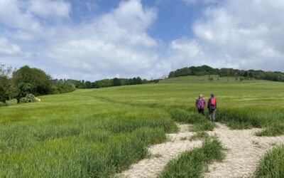 Preparation for North Downs Walk
