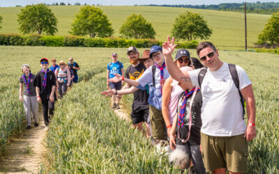 £20,000 raised by North Downs Walk